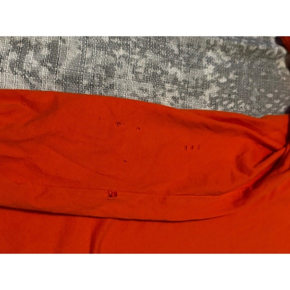 Carhartt Relaxed Fit Short Sleeve Work T Shirt Red 3XL - Picture 7 of 8